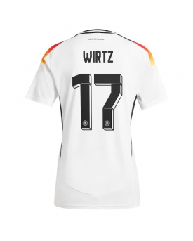 Germania Florian Wirtz #17 Maglia Gara Casa Repliche Europei 2024 Donna